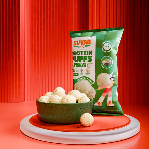 Protein Puffs - Cream & Onion