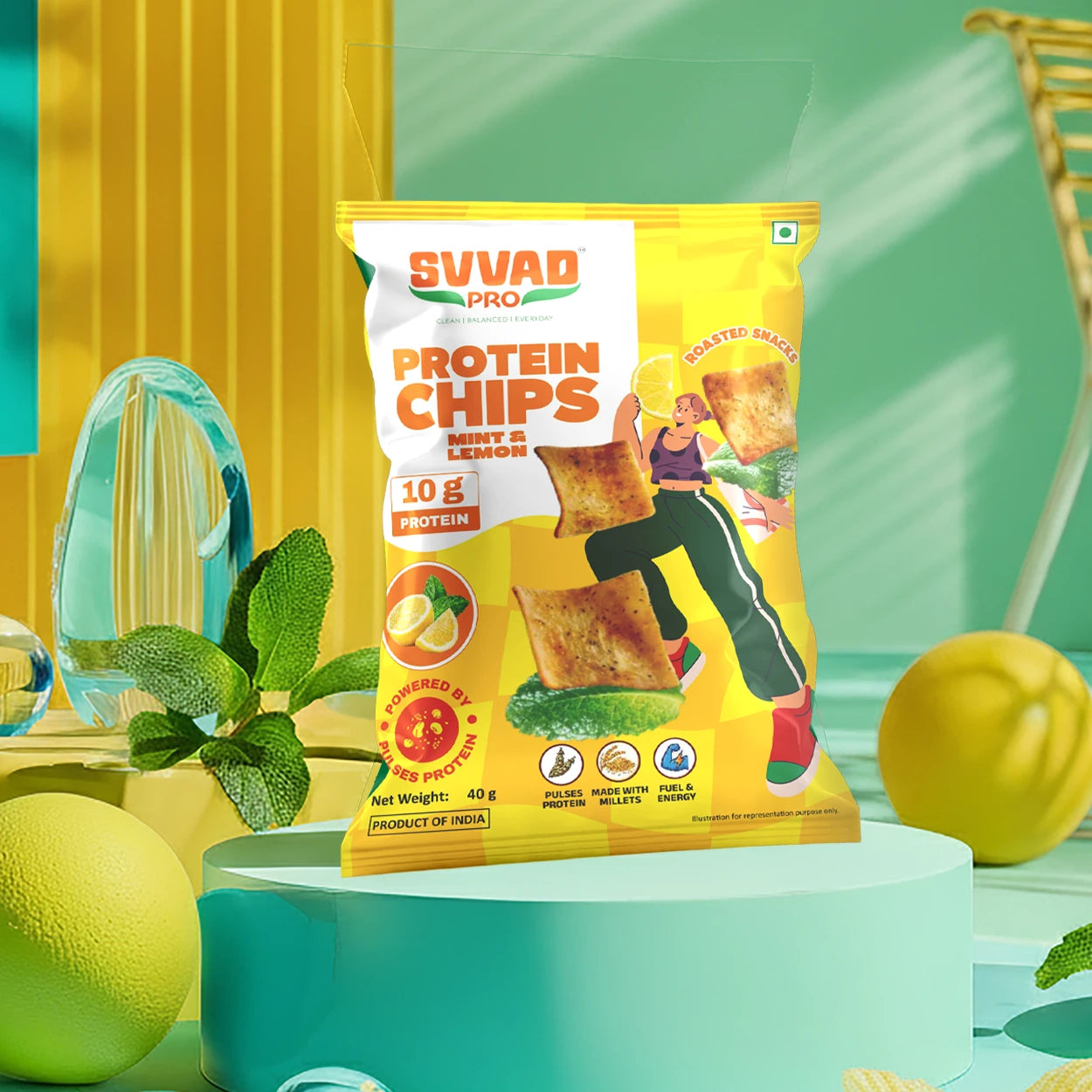 Protein Chips Lime Mint