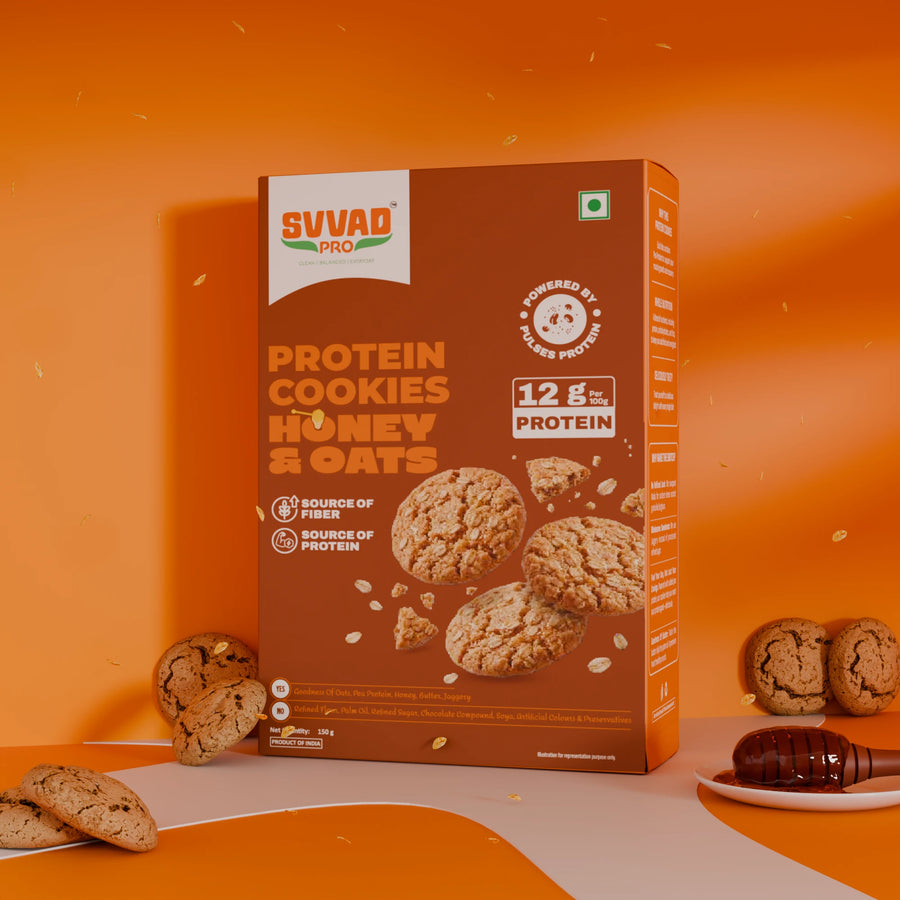 High Protein Cookies - Honey & Oats