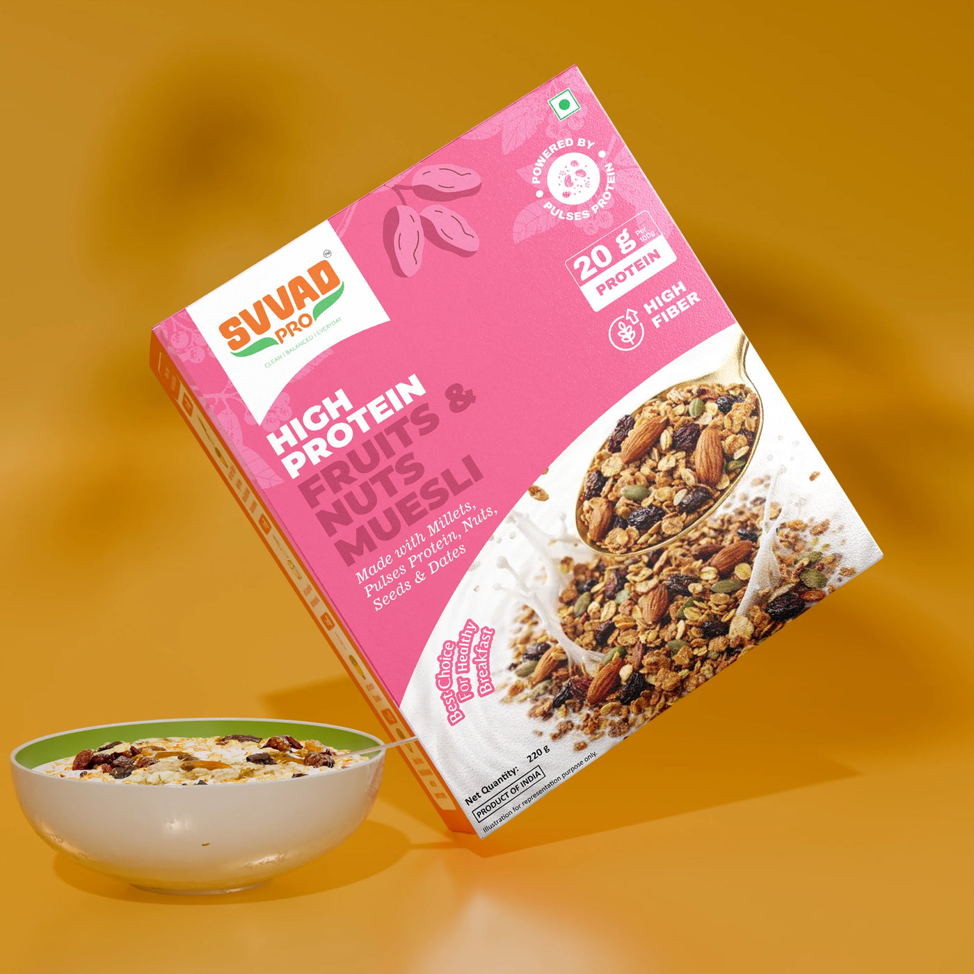 High Protein Fruits & Nuts Muesli