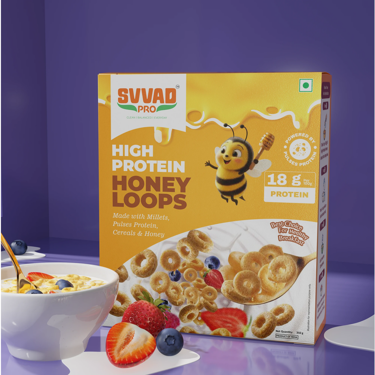 High Protein Honey Loops