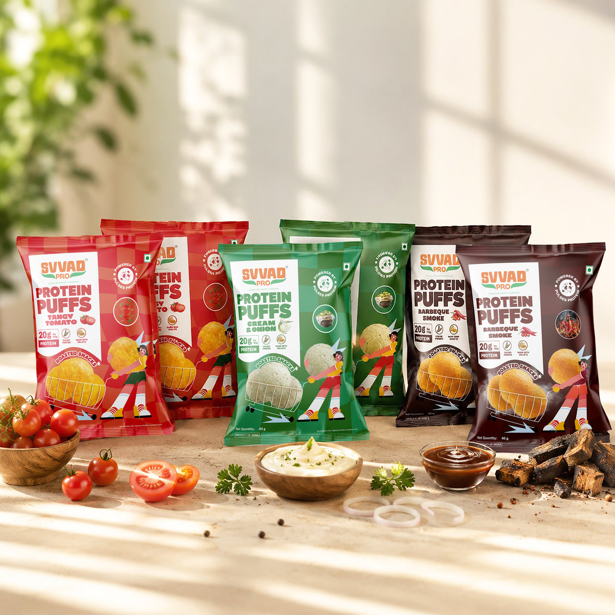 SVVAD PRO Protein Puffs Combo Pack