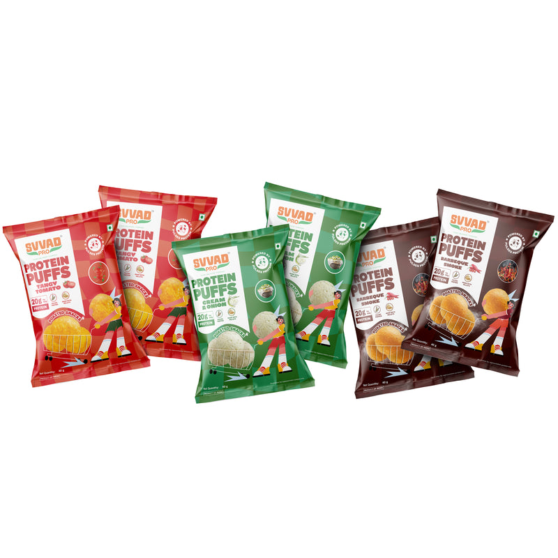 SVVAD PRO Protein Puffs Combo Pack