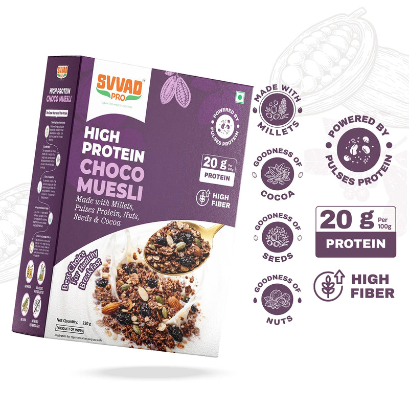 High Protein Choco Muesli