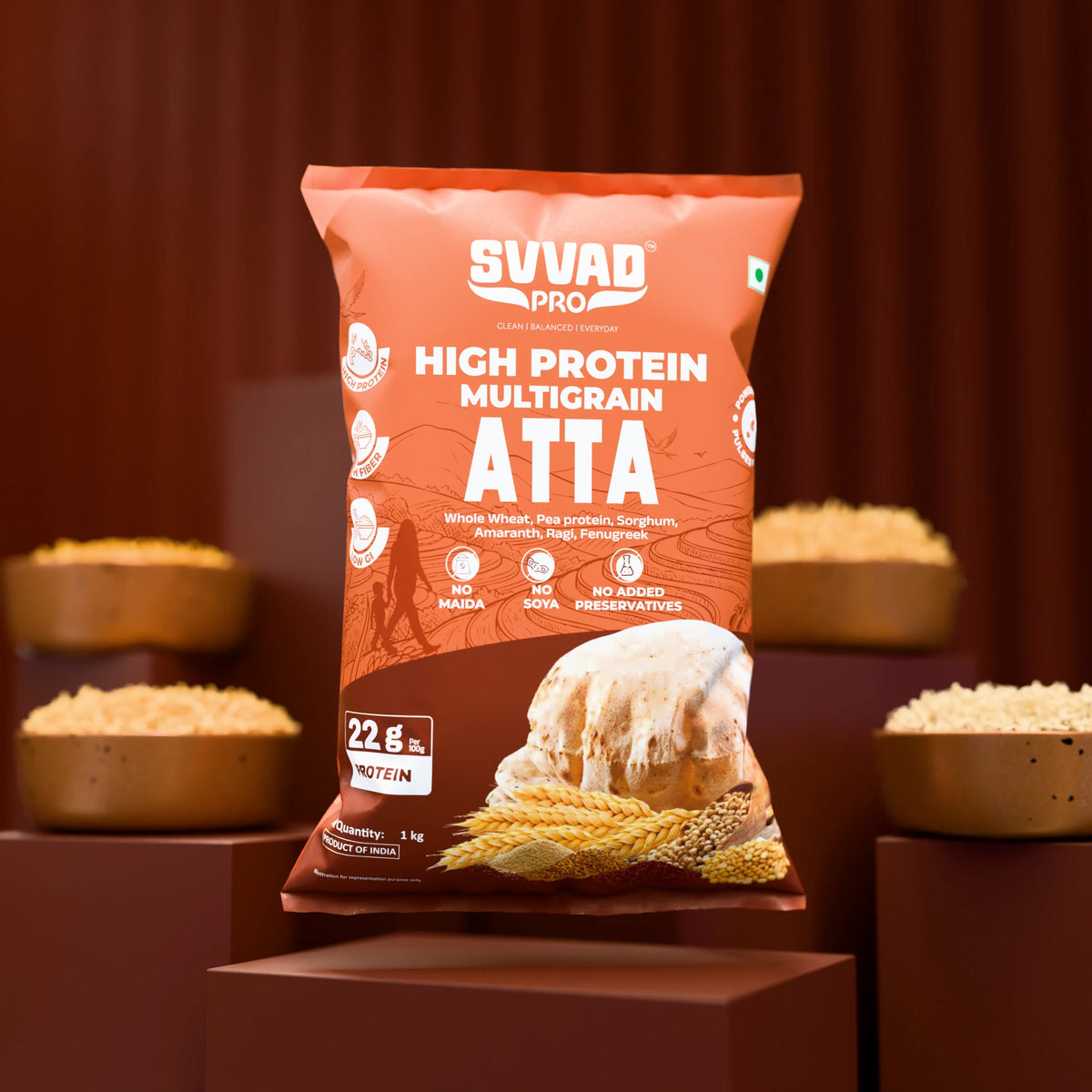 High Protein Multigrain Atta (6G)
