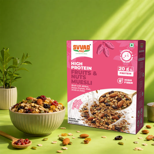 Svvad Pro - High Protein Fruits & Nuts Muesli