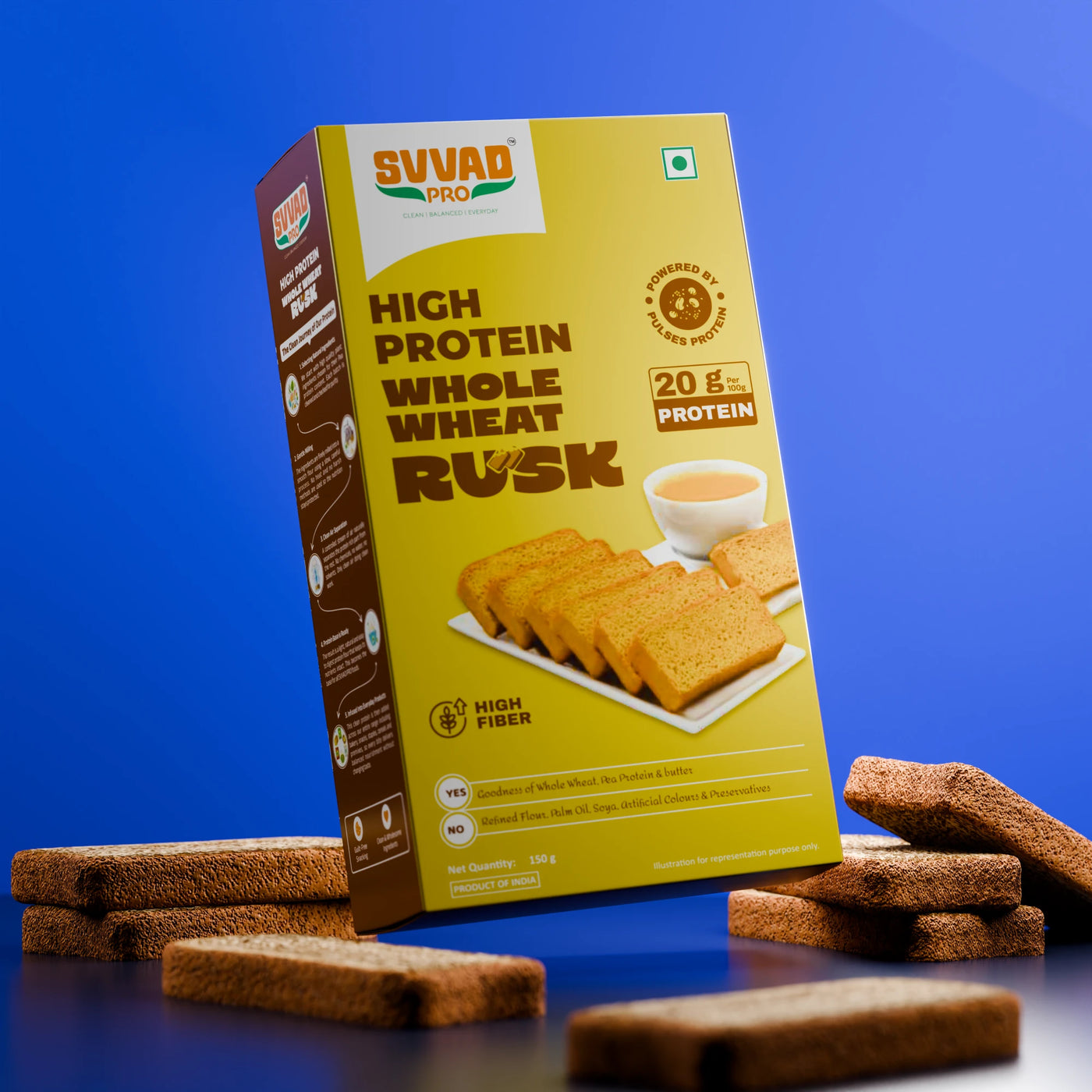 High Protein - Whole Wheat Rusk