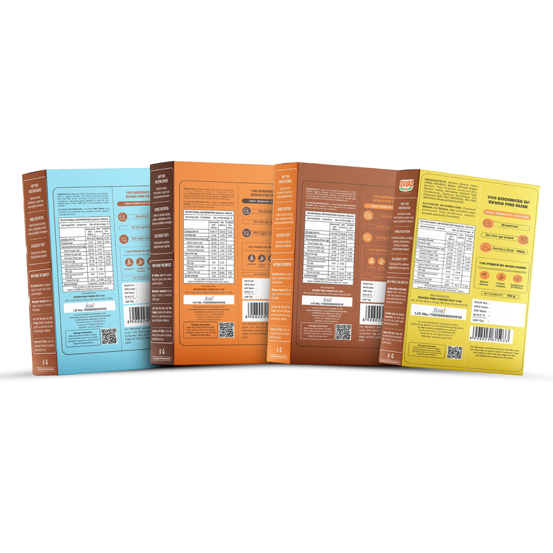 SVVAD PRO Healthy Protein Snack Combo