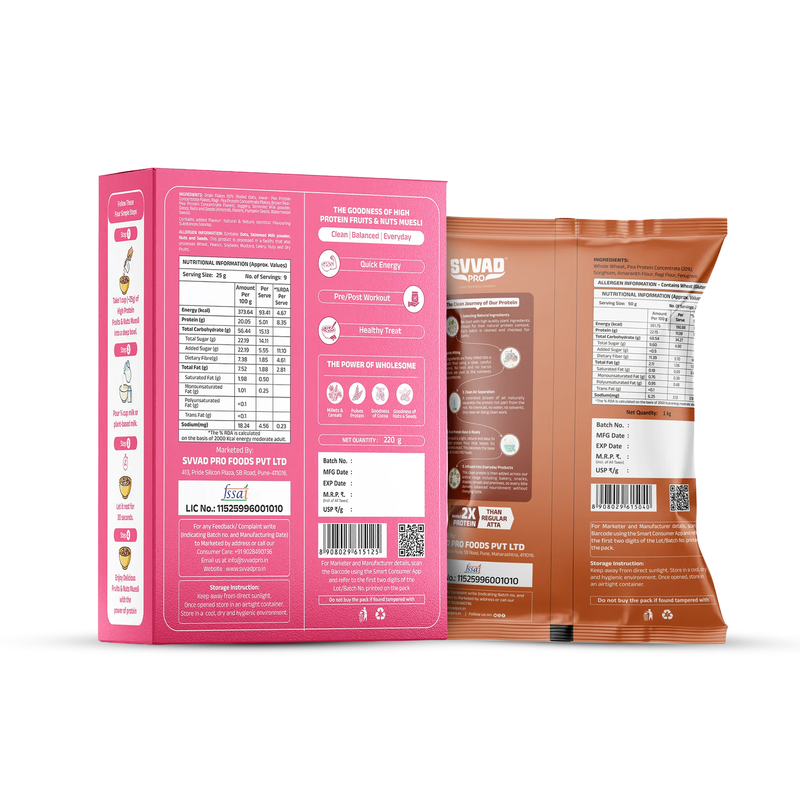 SVVAD PRO Daily Smart Nutrition Pack