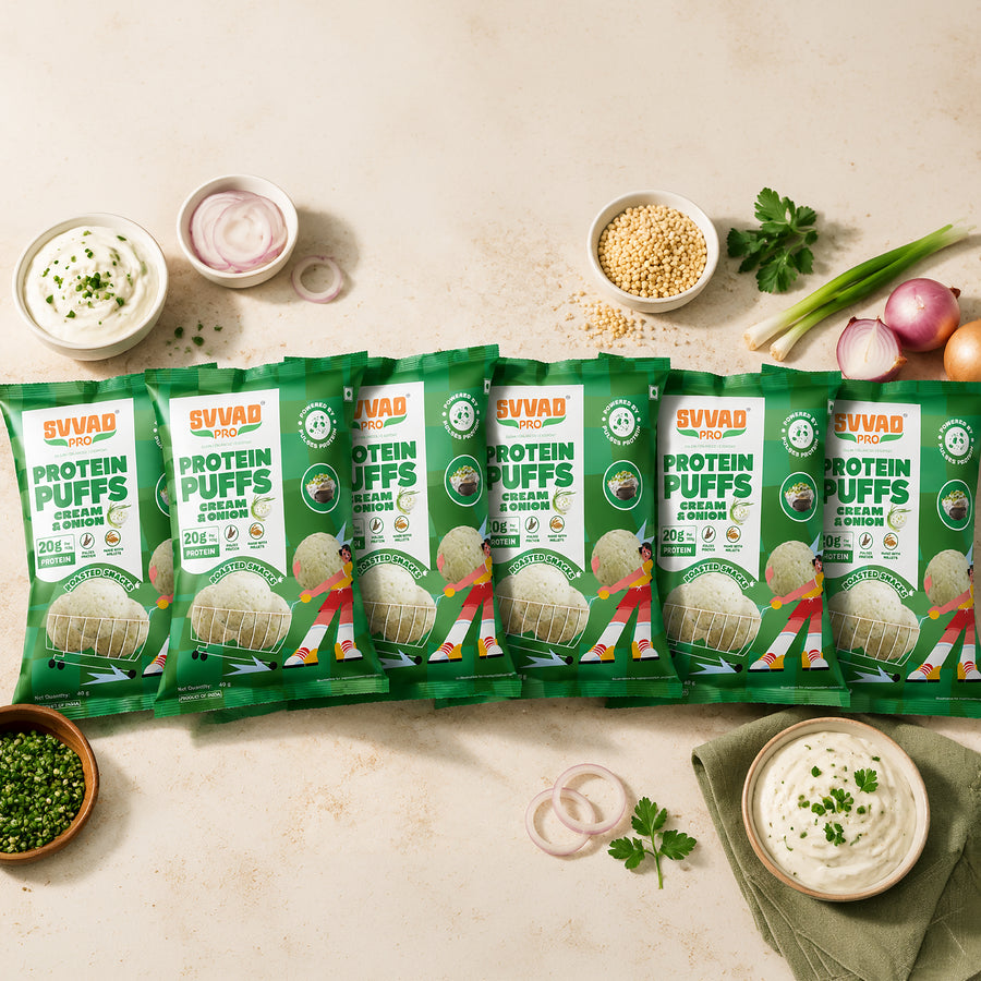 SVVAD PRO High Protein Puffs – Cream & Onion
