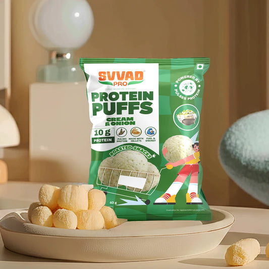 Protein Puffs - Cream & Onion