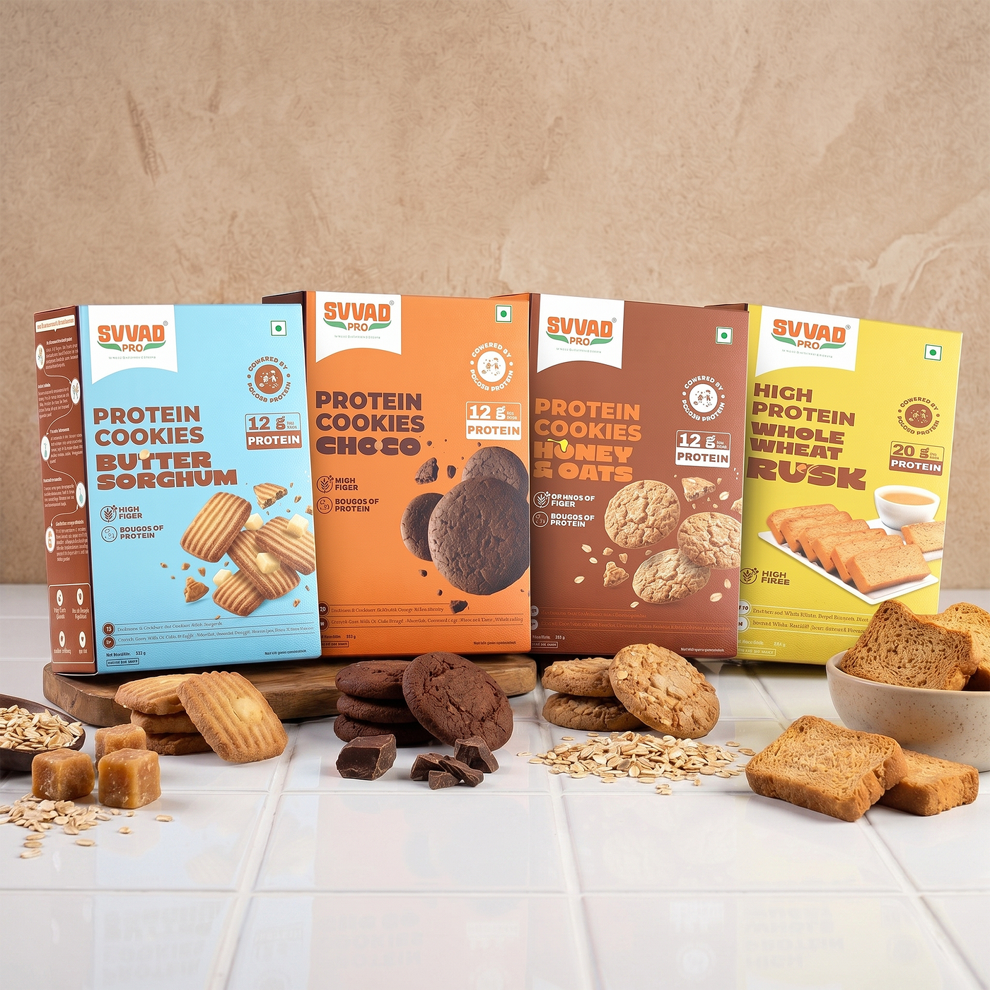 SVVAD PRO Healthy Protein Snack Combo