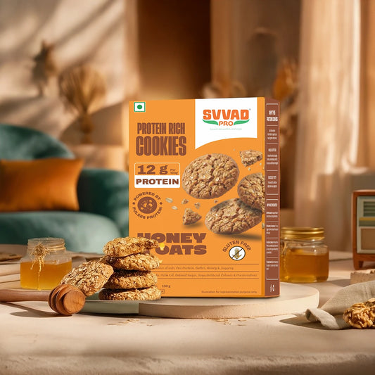 High Protein Cookies - Honey & Oats