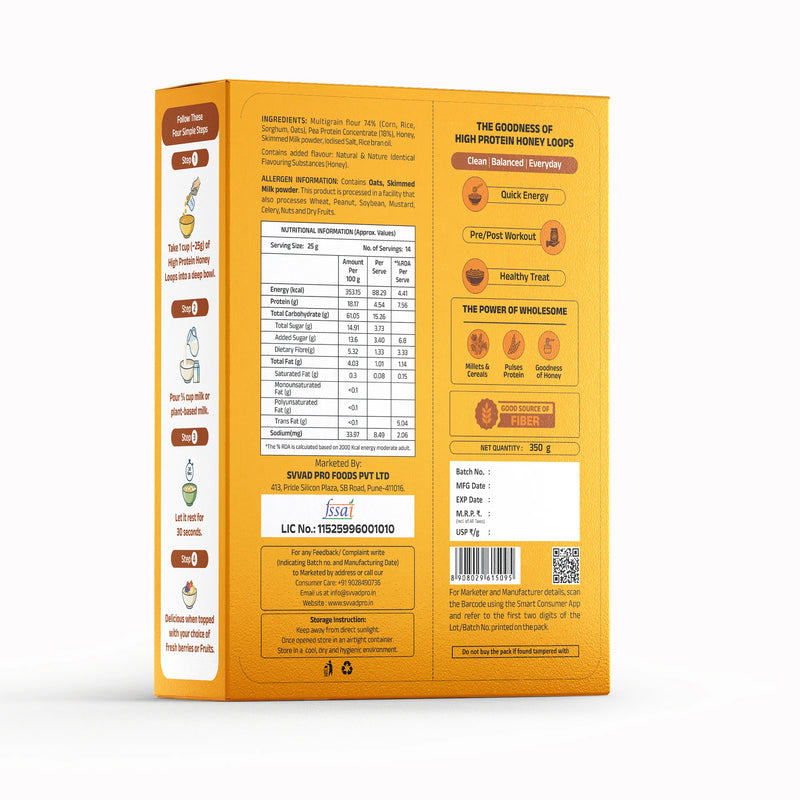 High Protein Honey Loops
