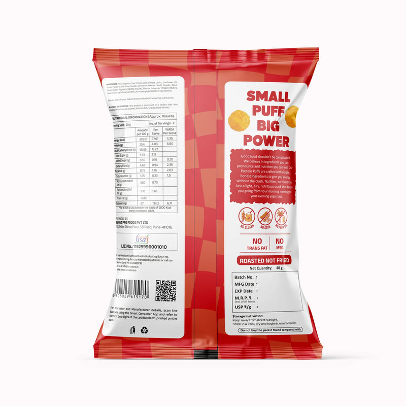 Protein Puffs - Tangy Tomato
