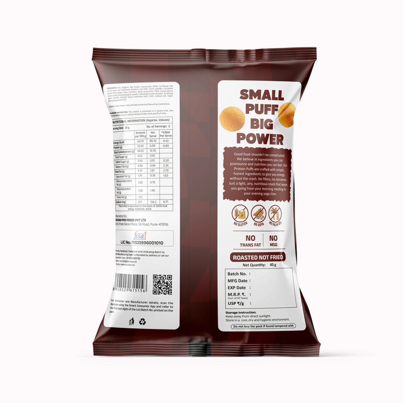 Protein Puffs - Barbeque Smoke